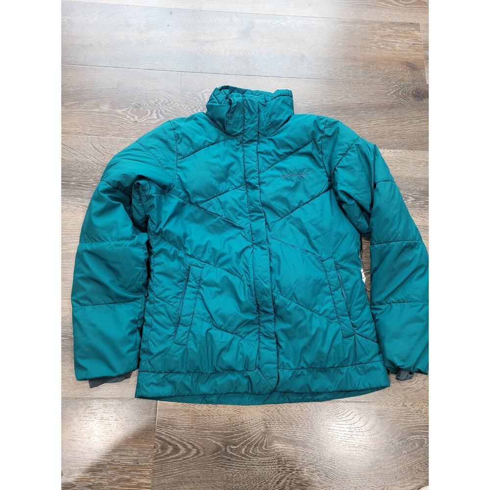 Columbia Women's Winter Jacket size Small Dark Green #8